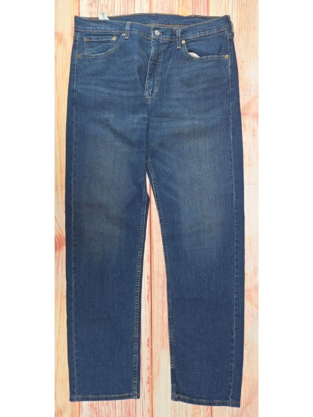 Levis 505 Original Straight Leg Jeans 38x34 Denim Blue